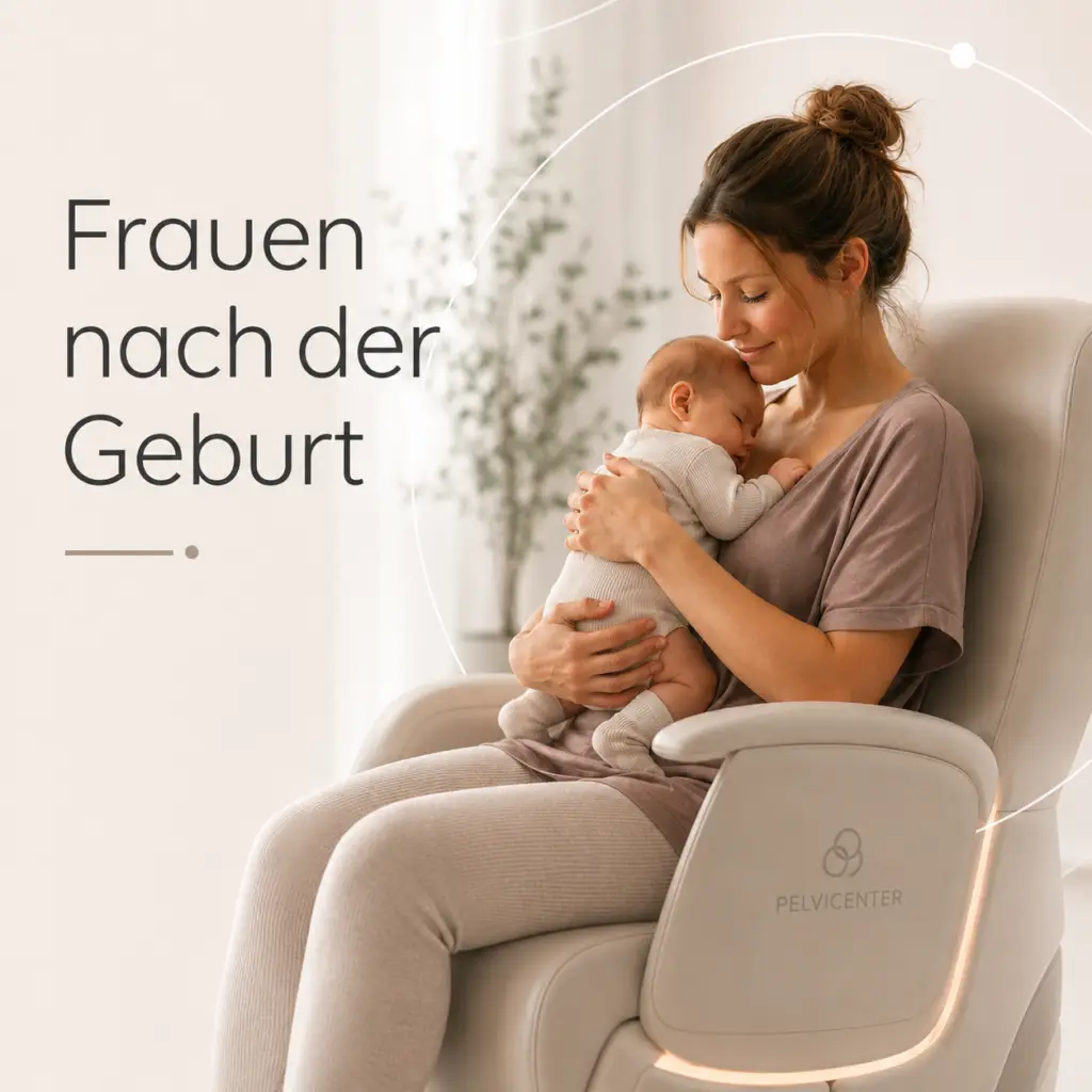 Mutter und Baby in sanfter Geborgenheit